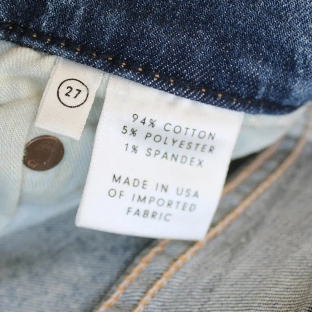 GRLFRND Kendall Super Stretch High Rise Skinny Jeans Blue Duran Size 27 - Picture 10 of 10